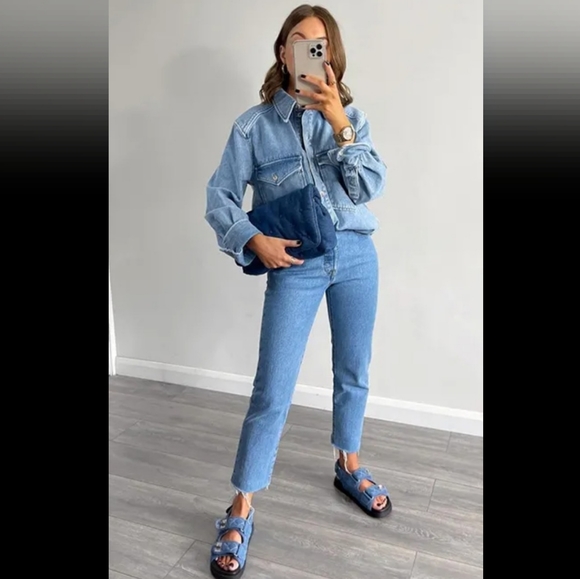 Dune London | NWOT Windowpane Grip-Tape Sandals - Picture 4 of 10